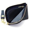 AGILITY Affa "Arjan" Coin Case, Card Case, Coin Purse, L-shaped Zipper, Compact, Genuine Leather