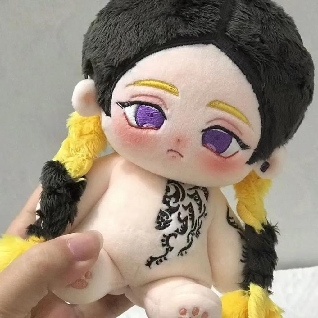 20cm Stuffed Anime Tokyo Avengers Cute Ran Haitani Haruchiyo Sanzu Plush Dress-up Doll Cosplay Plushie Toys for Kids Adult Gifts
