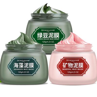 Mung Bean Mud Mask Mud Facial Mask Summer Moisturizing Oil Control  Cleansing Mask Firming and Removing Blackhead