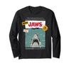 Jaws Retro VHS Cover Long Sleeve T-Shirt