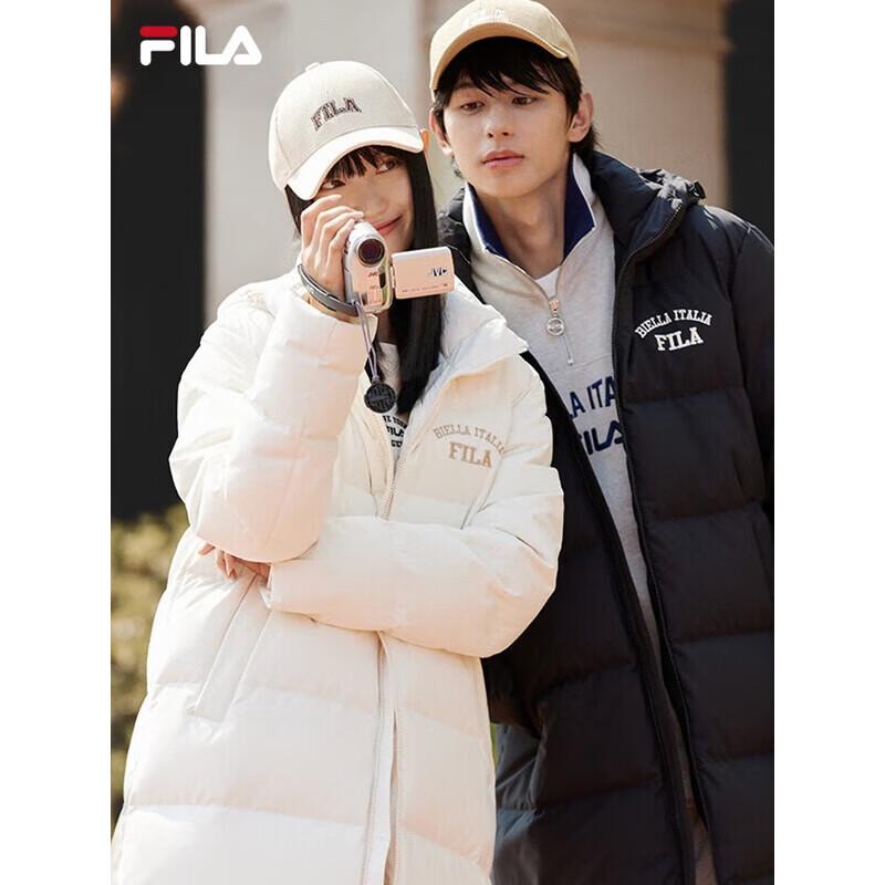 

FILA Yang Mi Endorsed Couple s Long Thickened Winter Down Jacket XS