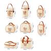 New Portable Insulated Lunch Bag Cute Bear Waterproof Thermal Food Container Bag Large Capacity Cooler Bag for Students Adult