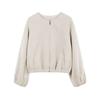 Women S Short Long Sleeve Zip Up Corduroy Jacket