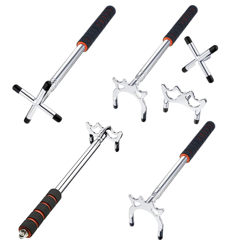 Billiard Pool Cue Bridge Stick with Removable Bridge Head Accessory