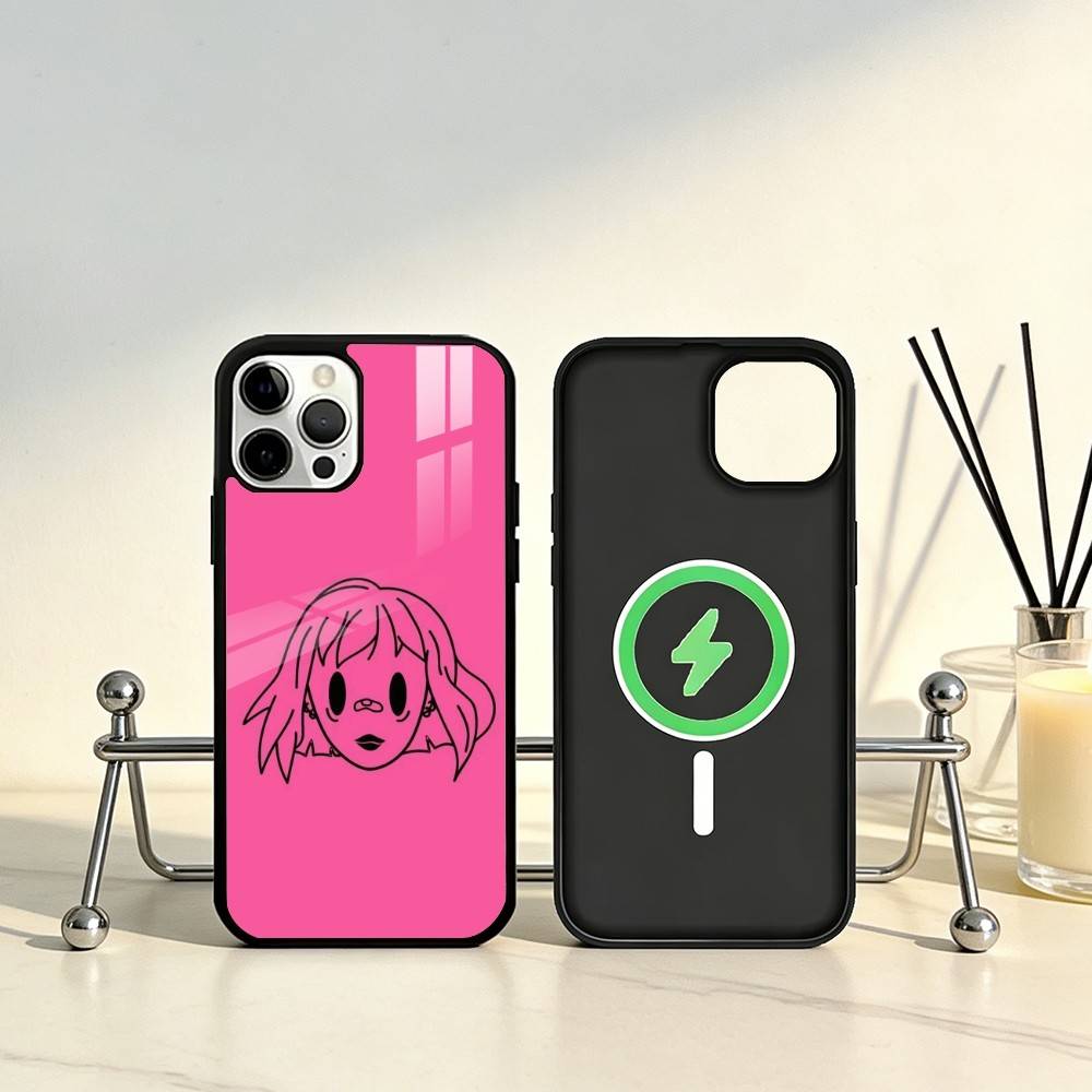 Sängerin Poshlaja Molli Handyhülle Für iPhone17,16,15,14,13,12,11 Plus,Pro Max Magnetisch Für Magsafe Kabelloses Laden