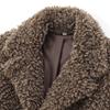 Zab Autumn New Women's Clothing Fashion Style French Style Design Artificial Fur Effect Short Coat Outwear