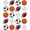500 Pieces Mixed Sports Balls Stickers Sunday Game Day Sports Fan Supplies All Star Sports Favors Football Goodie Stickers Basketball Baseball Soccer 