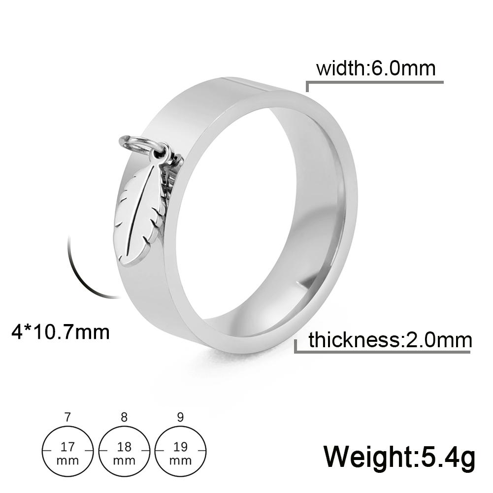 Heart Charm Rings for Women Bohemian Stainless Steel Gold Aesthetic Ring Trend Korean Jewelry Birthday Gift