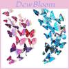 Décalcomanie Murale Papillon 3D Moderne Minimaliste Avec Matériau PVC Pour Décoration de Salon