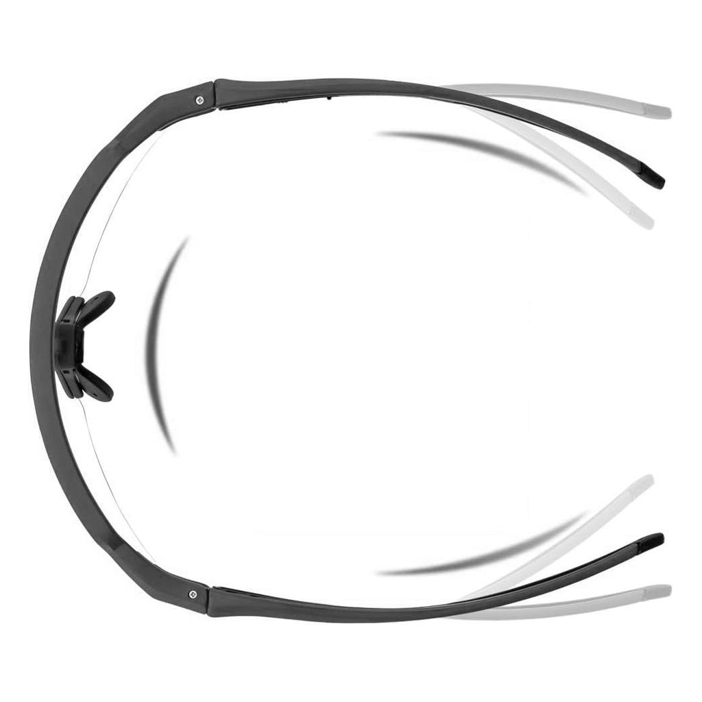 Photochromic cycling glasses with UV 400 UVA and UVB filters, black