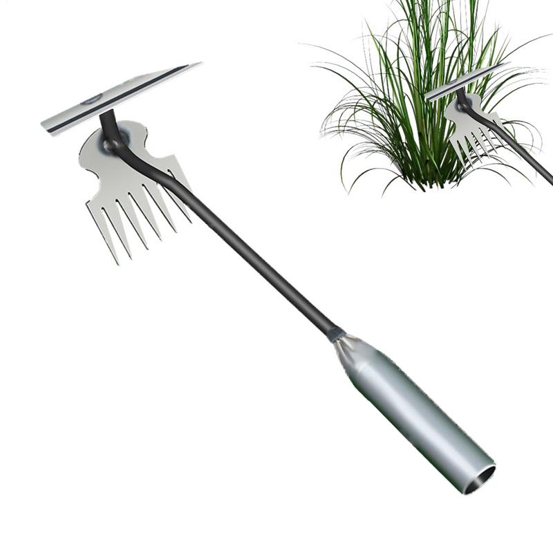 

Garden Weeding Tool 7 Teeth Manual Uprooting Weeder Long Handle Metal Weeding Digger For Yard Lawn Farmhouse Gardening China Mainland