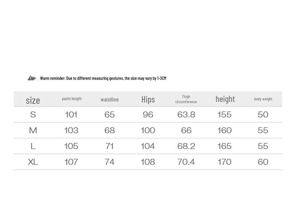 INMAN Women's Melange Striped Plush Wide-Leg Warm Pants