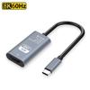 Type C To Hdmi 4K 60Hz Adapter Usb C Usb3.1 Male To Hdtv Female Converter Cable For Laptop Tablet Tv Macbook