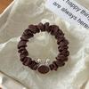Simple Rabbit-shaped Small Intestine Hairband Ponytail Hair Tie High-end High Ponytail Hair String Accessory Elastic Hair Tie Updo