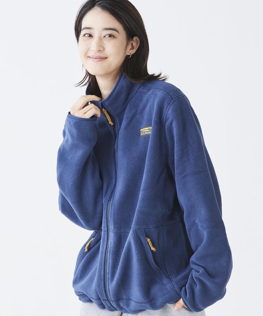 LLB Mountain Classic Fleece Jacket US Fit Petite S Deep Rosewood Red 1000229733 Women's