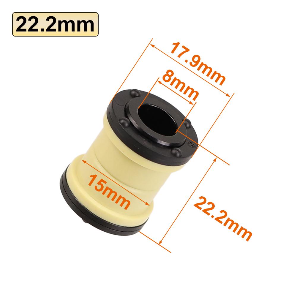 

HEPPE Bike Rear Shock Bushing 20/22/22.2/25/30/40mm Bike Rear Suspension Shock Absorber DU Bushing for FOX Rear Shock Absorber 22.2mm