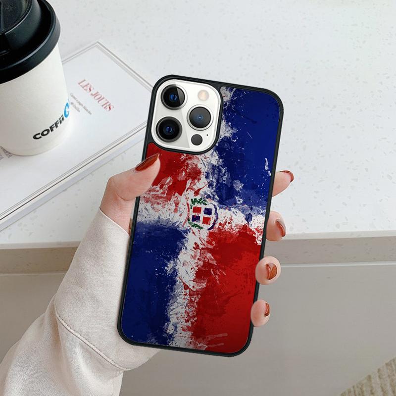 Flag of Dominican Republic Phone Case For iPhone 17 Air 16 pro max 15 14 plus 12 13 Shell Cover coque