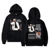 Rapper Chris Brown Hoodie mit Grafikprint für Damen und Herren, Hip-Hop-Stil, lässiger Pullover, Sweatshirt, Herrenmode, Oversized-Streetwear-Hoodies.