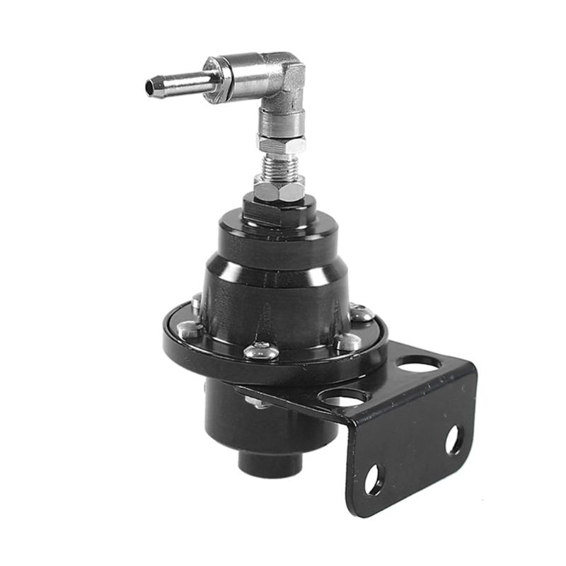 Adjustable Fuel Pressure Regulator with Gauge Kit 7Colors Aluminum Car Refitting Fuel Supercharger Universal