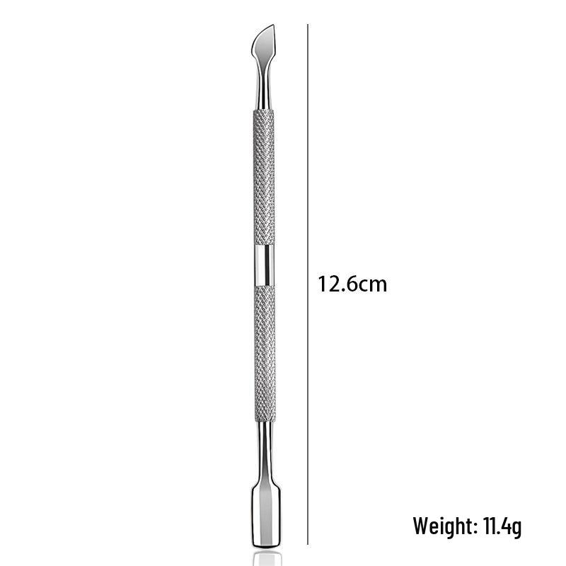 Stainless Steel Pedicure Knife Set: Dual-Headed Nail Pick with Razor, Foot File & Exfoliating Tool