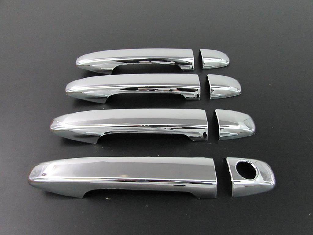 BRIGHTZ Prius Alpha Chrome Door Handle Full Cover Type ZVW ZVW40 W40 40 ZVW41 W41 41 Prius Alpha Alpha Alpha Alpha Alpha Alpha 17826 ZVW40W/ZVW41W