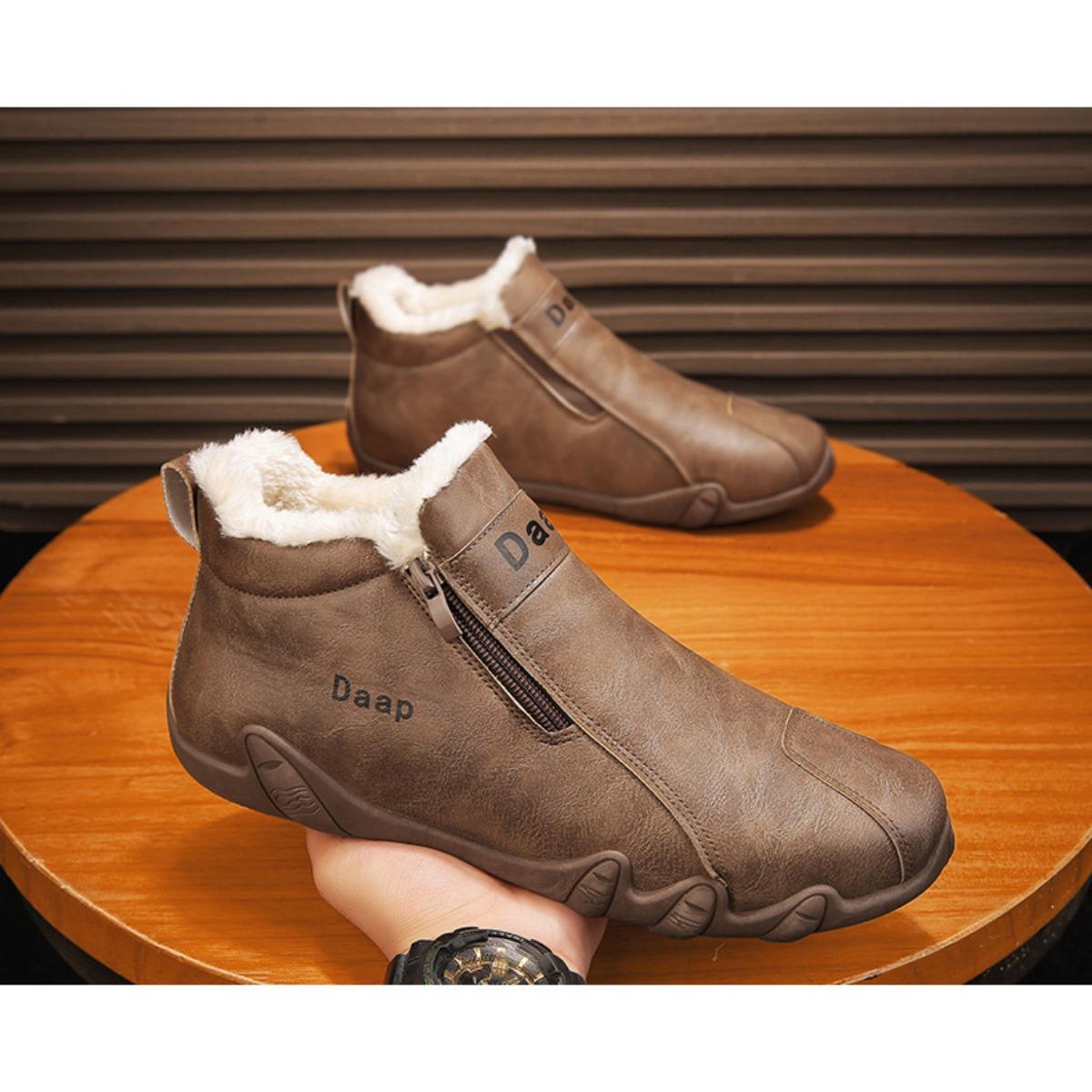 

Мужская обувь, Высокий верх, Мужская хлопковая обувь, Рабочая обувь, Обувь для рабочей одежды, Обувь для улицы 40 коричневый