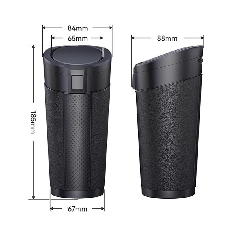 Uniwersalny kosz na śmieci do samochodu Mini organizer na kurz do auta Wewnętrzna torba na śmieci Pojemnik na śmieci Pudełko do przechowywania Pojazdowy kosz na śmieci