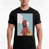 Portrait Of Hellboy Tshirt Summer Casual Cotton Tee Oversized Streetwear Tops Vintage Graphic Print Loose Fit Short Sleeve