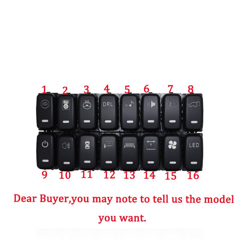 

Світлодіодний денний ходовий вогонь Живлення від батареї Кнопка перемикача вентилятора на кермі Для Mitsubishi Outlander Pajero V73 V93 V97 2006-2012 1 pc other icon