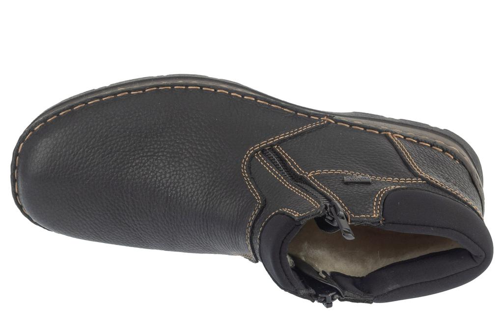 Rieker Shoes, Mens black Lace-up shoes