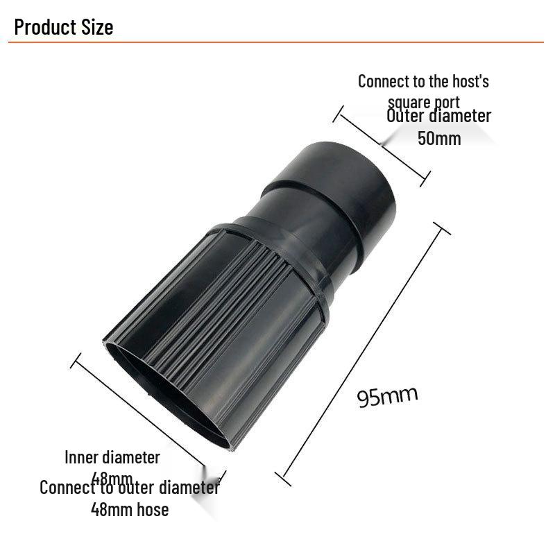 Jiebajie Chaobao BF501 Industrial Vacuum Main Unit Hose Connector Adapter