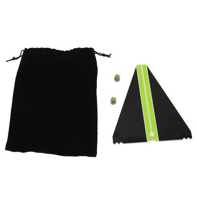 Golf Putting Alignment Mirror Shockproof Portable Training Aid Acrylic Groove Putting Mirror for Outdoor Practice