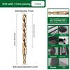 1-13mm Cobalt HSS Twist Drill Bit Straight Shank Hex Carbide Tip for Metal Stainless Steel Iron 304 Drilling