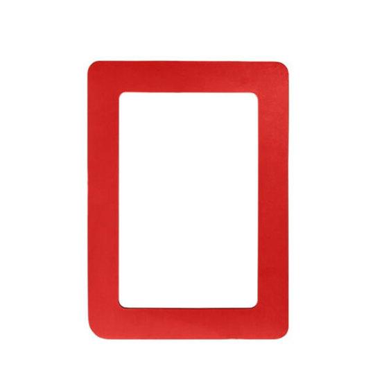 

Мини-прямоугольник магнитный магнит на холодильник картина фоторамка DIY Декор 6inch красный