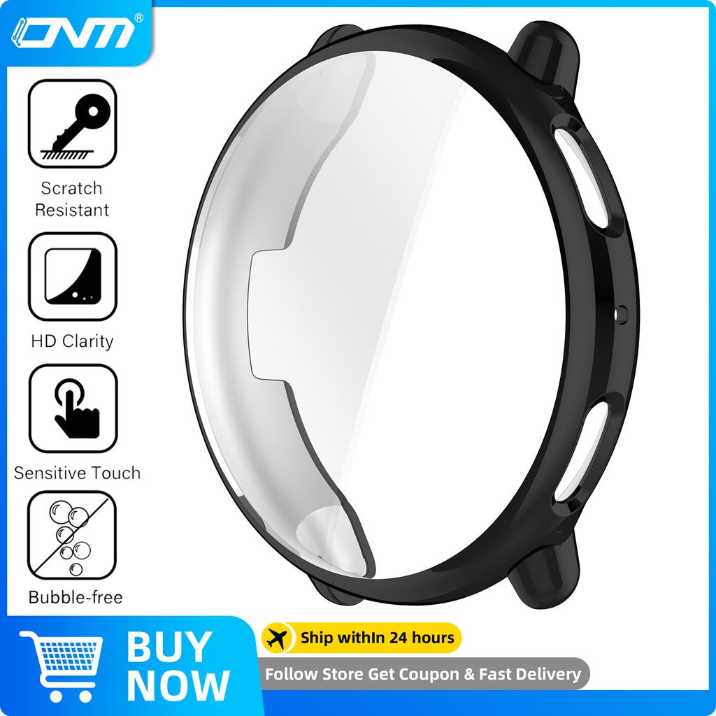 Capa para Amazfit Active 2 Capa Protetora de Tela TPU Macio Cobertura Protetora Total para Acessórios Active2