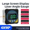 4 Sides Magnet Laser  Angle Ruler Rechargeable Inclinometer Digital Protractor  Measuring Tool