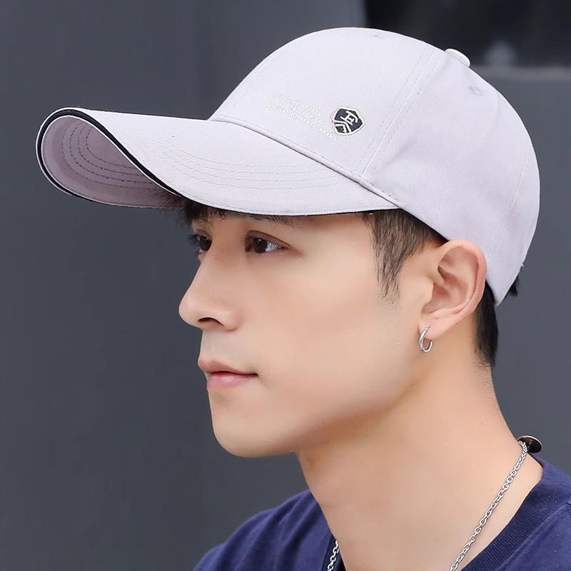 Atmungsaktive Sommer-Baseballkappe für Herren - Koreanischer Entenschnabel-Stil für Sport & Freizeit