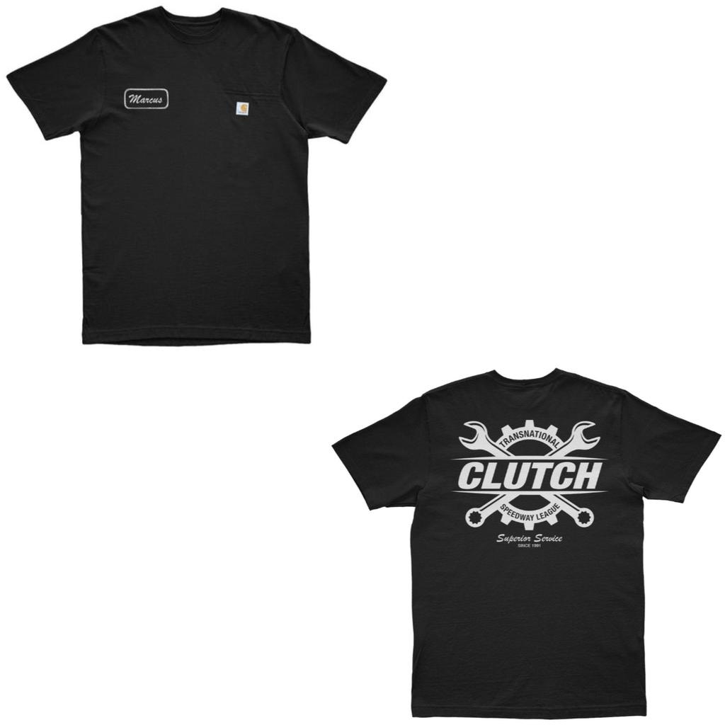 Clutch Band Graphic Cotton Tshirt Unisex Summer Short Sleeve Fashion Brand Tee Luxury Casual Vintage Retro Top