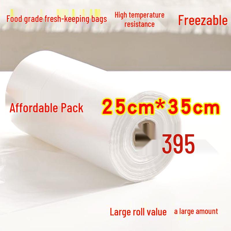 Thickened Disposable Food-Grade Fresh-Keeping Plastic Bags for Household Use