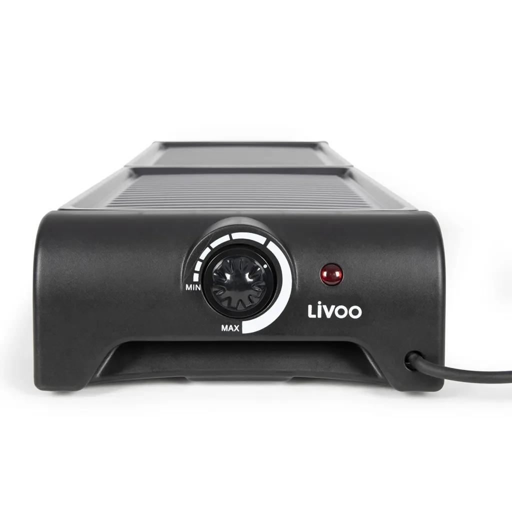 Livoo DOC185 Raclette Grill 1800W Black