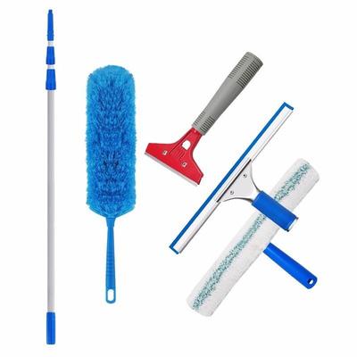JINGRUIXIANG Telescopic Window Scraper & Glass Cleaner Set