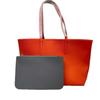 French Crocodile Women's Color Block Large Capacity Tote Bag - Fashionable and Simple Shoulder Handbag.