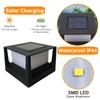 Wasserdichte Led-Licht Zaun Lampe Solar Panel Rohr Garten Straße Solar Landschaft Lampe Licht Heißer Solar Säule Post Kappe neue