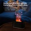Mini Aroma Diffuser Realistic Flame Lights Aromatherapy Essential Oils Colorful RGB Air Humidifier Desktop USB Sprayer