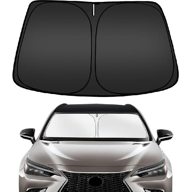 ARISMOTOR Windshield Sun Shade for Ni-ssan Altima 2019-2025, Custom Fit Foldable Front Window Sunshade Sun Visor Protector, Block UV Rays Keep Your