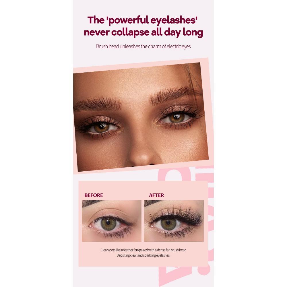 Long Curling 3D Styling Mascara Makeup Durable Waterproof Non-blooming