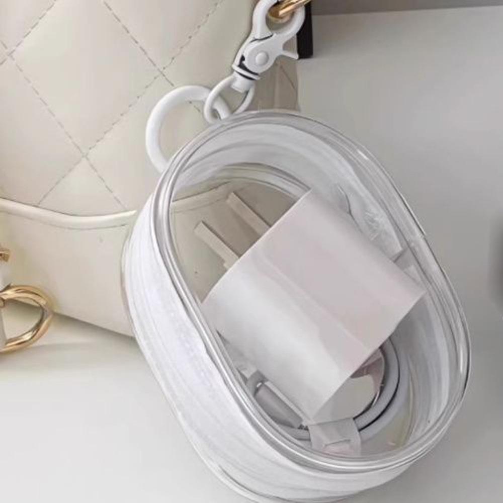 Storage Phone Charger Bag Transparent Digital Storage Bag Data Cable Storage Bag  Data Cable