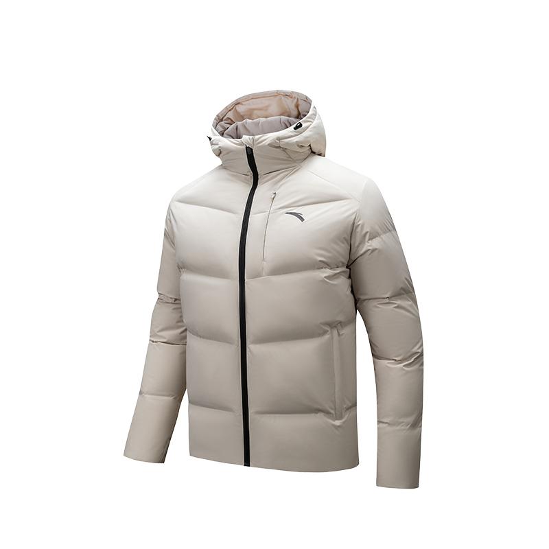 Anta Variety Training Collection Down Jacket Men s Wheat Grain Gray 952547901-2 XL