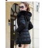 Down Jacket Women's Korean Version of The Slim Mid-length Women's Padded Jacket Padded Jacket