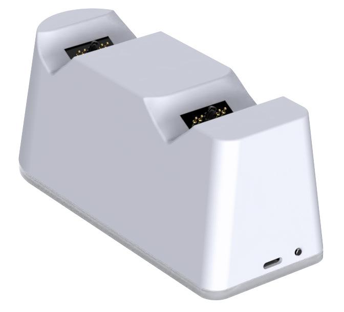 PS5 Controller Charger Dual Dock 3A Fast Charging RGB Light Effect Japan Version Custom Charging Station for PRO